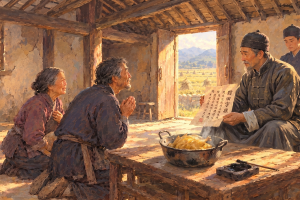 公鸡田的故事