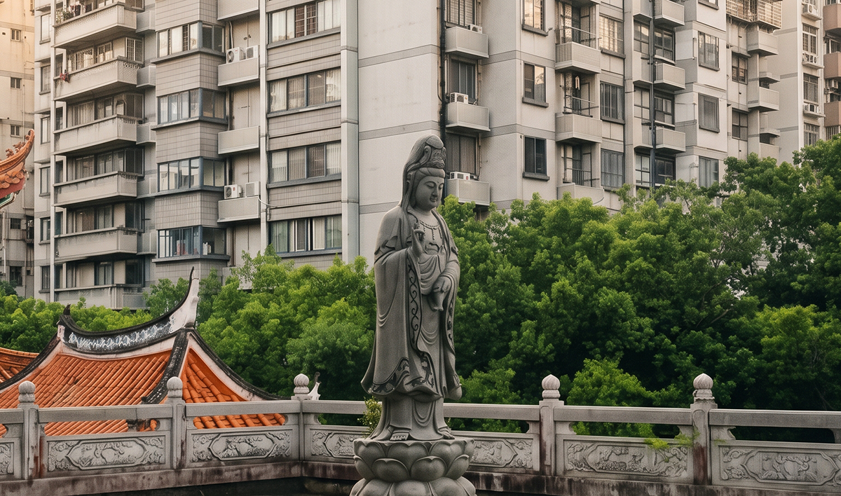 市井中的大觉寺